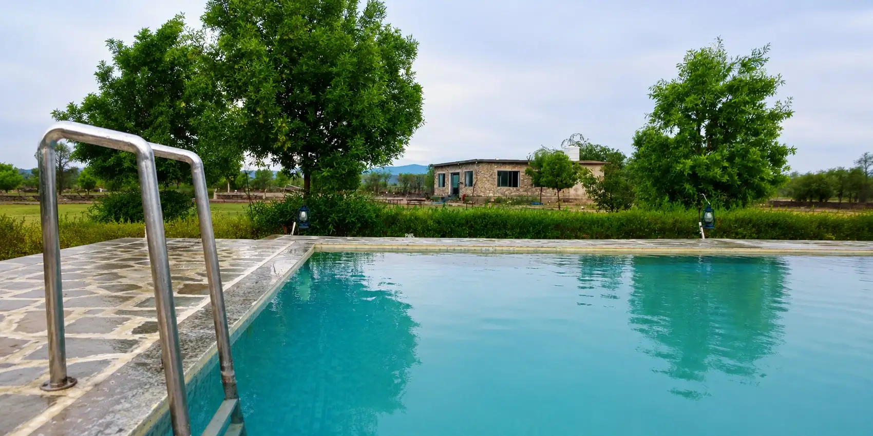 resort in Jawai with scenic wilderness views