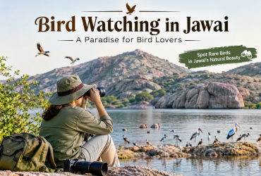 Bird Watching in Jawai with waterbirds and scenic Jawai hills