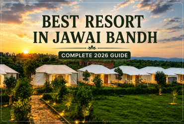 Best resort in Jawai Bandh Rajasthan with luxury tents and scenic views